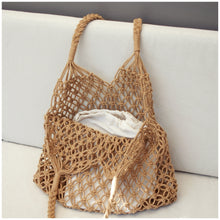 Load image into Gallery viewer, MIKANU HAND CROCHET SHOPPER