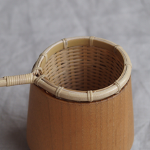 Load image into Gallery viewer, MIKANU BAMBOO TEA STRAINER