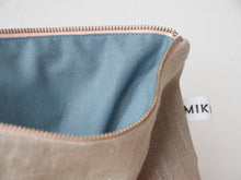 Load image into Gallery viewer, MIKANU Batik Clutch  Organic Linen