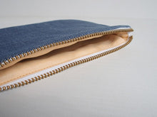 Load image into Gallery viewer, Denim Clutch