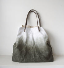 Load image into Gallery viewer, Linen Handbag inked