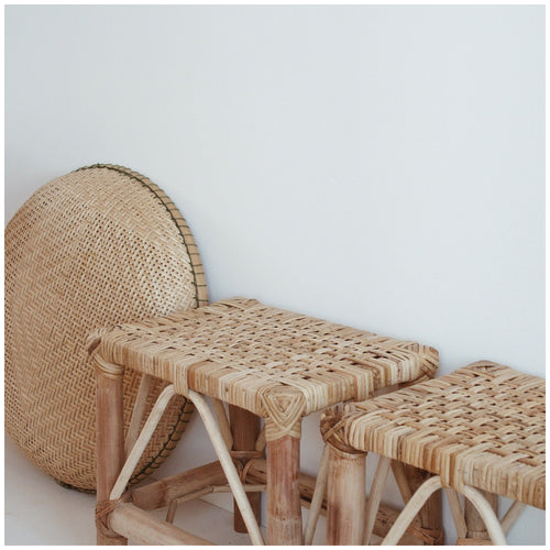 MIKANU BAMBOO STOOL - SURI