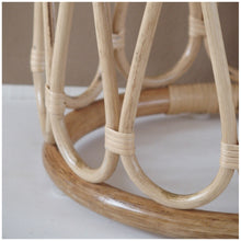 Load image into Gallery viewer, MIKANU RATTAN STOOL  / COFFEE TABLE