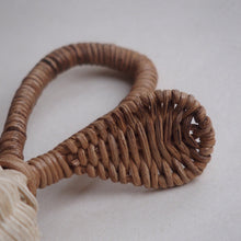 Load image into Gallery viewer, MIKANU RATTAN PEAR RATTLE - LULU