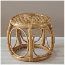Load image into Gallery viewer, MIKANU BAMBOO STOOL-COFFEE TABLE