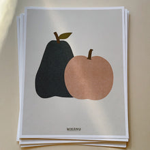 Load image into Gallery viewer, MIKANU APPLE-PEAR PRINT
